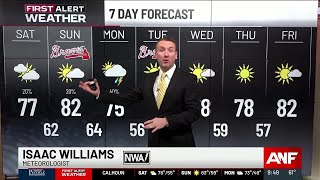Super 7 Day Forecast: Sunny on Mother's Day, rain chances increase on Monday