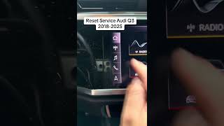 Reset Service Audi Q 3 2018-2025#audi