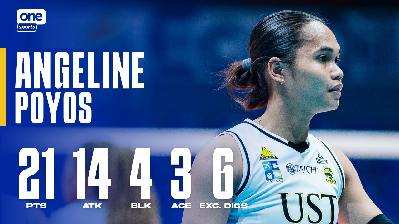Angeline Poyos DROPS 21 PTS for UST vs. UE | UAAP SEASON 87 WOMEN’S VOLLEYBALL | HIGHLIGHTS