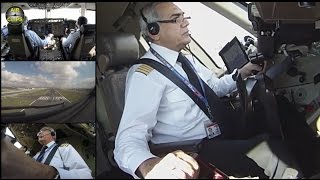 MUST SEE - B767: Captain Otello's perfect Istanbul Landing with powerful Reverse Thrust! [AirClips]