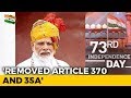 One nation, one Constitution has become reality by revoking Article 370: PM Modi