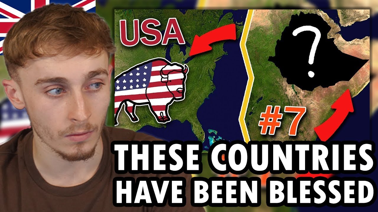 Brit Reacting to 10 Countries with the Best Geography