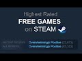 8 HIGHEST Rated FREE Games on Steam