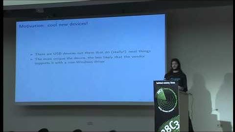 28C3  Reverse Engineering USB Devices en)