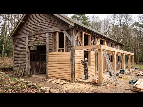 This man is transforming an old horse stable into a luxurious three-bedroom villa!