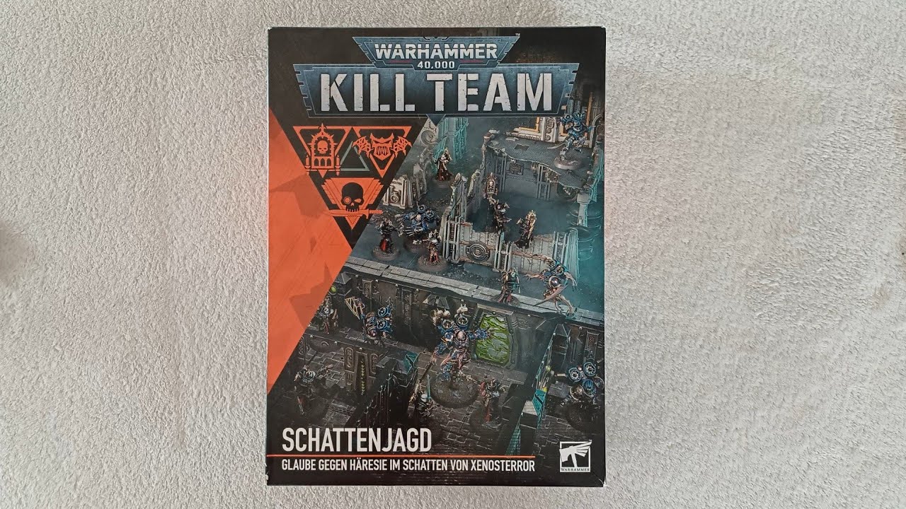 Warhammer 40k Kill Team - Shadow Hunt unboxing deutsch