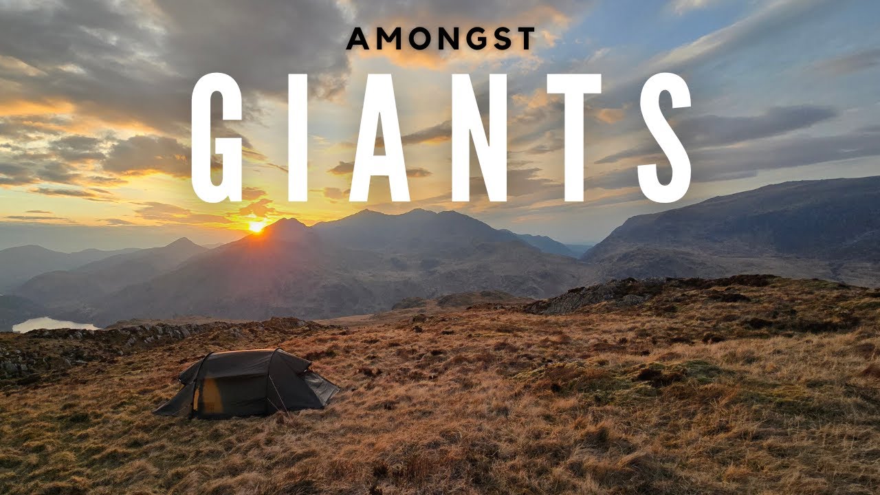 Solo Winter Camping in the mountains of Snowdonia in the Hilleberg Nammatj