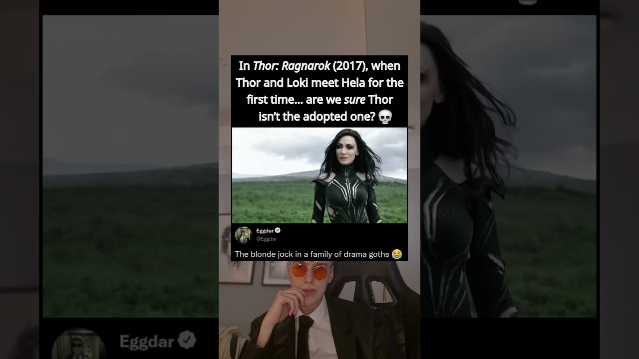 В фильме «Тор: Рагнарёк» (2017), когда Тор и Локи впервые встречаются с Хелой... уверены ли мы, ч...