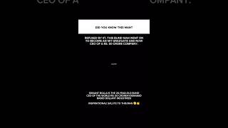 He was rejected by IIT- Story of Shrikanth Bolla❤️ #wealthmindset #successdiary #iitstudents