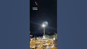 Iranian Missiles Light Up Sky During Wedding In Lebanon 