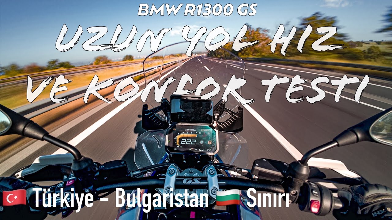 🛣️ Дальняя поездка | BMW R1300 GS по Черному морю | Тур İğneada
