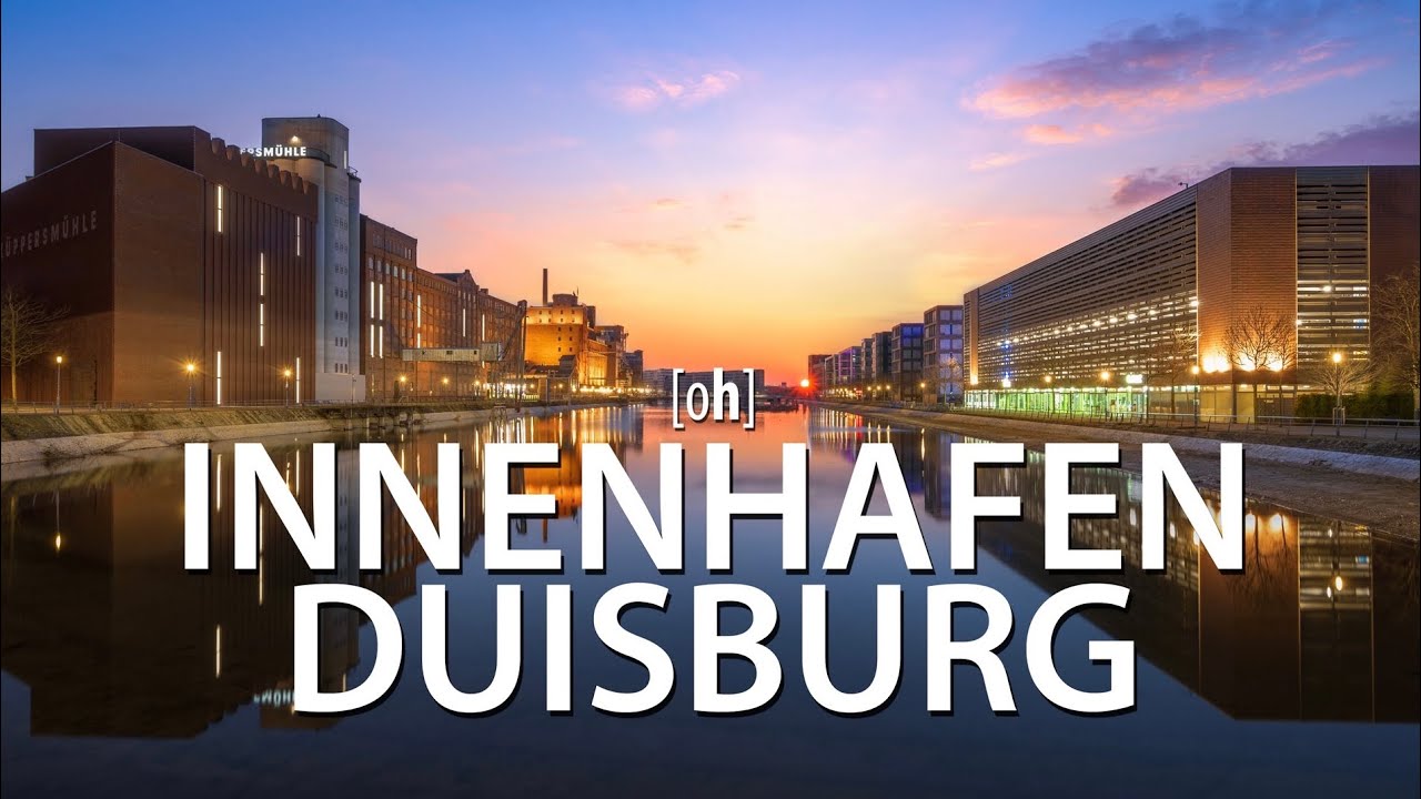 Duisburger Innenhafen zur blauen Stunde - Zeitraffer und Timeblending mit Nikon Z7 und Z fc