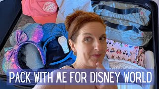 Pack With Me For Disney World