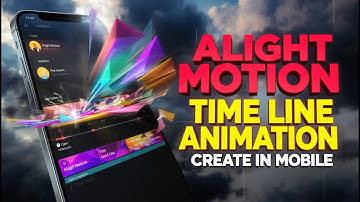 Create Amazing circular Timeline Animation in Alightmotion|How to createTimeline Animation in mobile