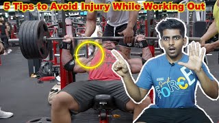Don't Get Injured! Follow These 5 Easy Tips for Workout Safety!