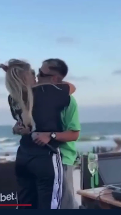 Wanda Nara and L-Gante took a break in Pinamar, away from the media buzz #wandanara #icardi