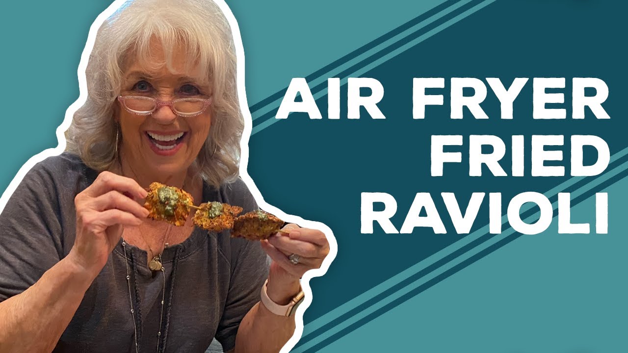 Quarantine Cooking: Air Fryer Fried Ravioli on a Stick
