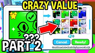 What Do People Trade for a HUGE GREEN BALLOON CAT in Pet Simulator X