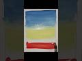 how to draw watercolor💙💛❤️#easydrawing #art #youtubeshorts