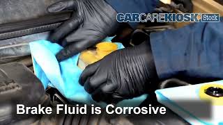 How to Add Brake Fluid  2015 Audi A3 Quattro Premium 2 0L 4 Cyl  Turbo Convertible in two minuts?!