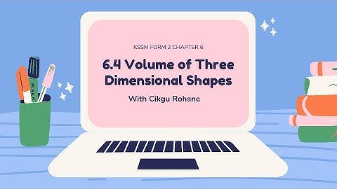 KSSM FORM 2 CHAPTER 6 THREE-DIMENSIONAL GEOMETRICAL SHAPES