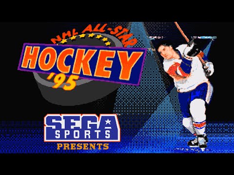 NHL All-Star Hockey '95 gameplay (Sega Mega Drive/Genesis)