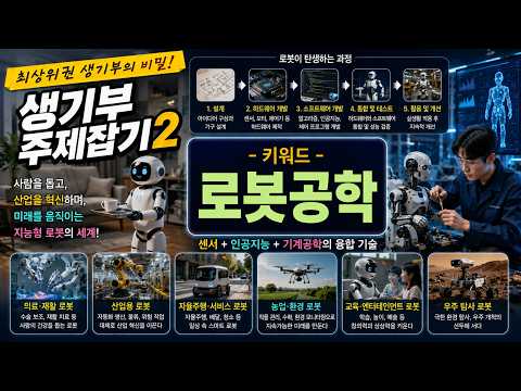 김응현TV_친절한 YES 중등교육-[생기부 주제잡기2_키워드편] 로봇공학