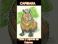 #comodibujar un #capibara #sketching #howtodraw en #tecnicatradicional