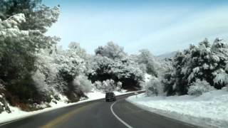 Snow in Oakhurst