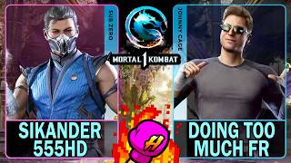MK1 Sikander555HD (SUB-ZERO) VS Doing Too Much Fr (JOHNNY CAGE)🥊Mortal Kombat 1🥊4K 60ᶠᵖˢ