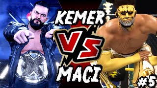 5 DAKİKALIK KEMER MAÇI CHALLENGE 😱 WWE 2K22 KÖTÜ KARİYER #5 ! PS 5 !