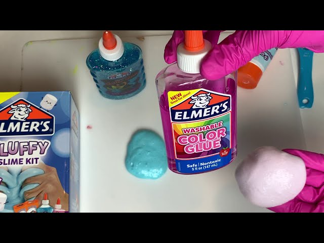 NEW Elmer's Slime Kits Honest Review! Is it worth it?! 🤐 