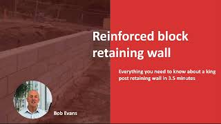 Concrete retaining walls