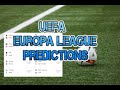 EUROPA LEAGUE PREDICTIONS FOR TODAYFOOTBALL PREDICTIONS ...