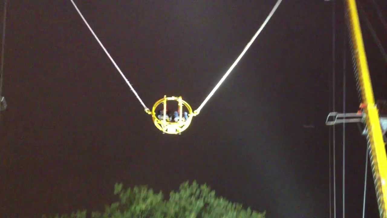 Fun Fair Ride WORLD'S SCARIEST SLING SHOT YouTube