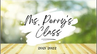 2021-2022 Slideshow 5th Grade