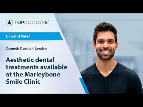 Aesthetic dental treatments available at the Marleybone Smile Clinic