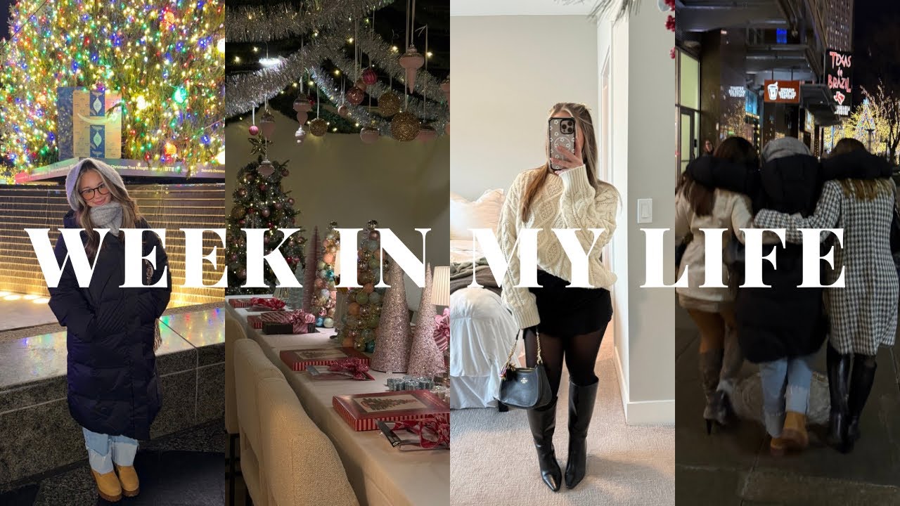 НЕДЕЛЯ ИЗ МОЕЙ ЖИЗНИ: все рождественские торжества