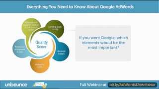 The Most Important Factors in Google Quality Score