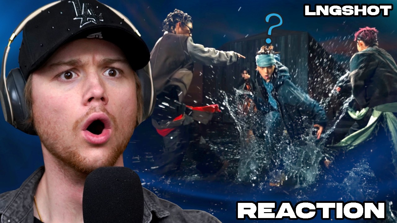 Кто такой LNGSHOT?! | Реакция на официальный клип [Moonwalkin']!