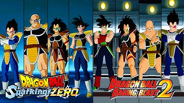 Sparking! ZERO vs Raging Blast 2 – Saiyan Scouters Ultimate Super Attacks Comparison