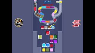 Beads Out Level 206 walkthrough solution 