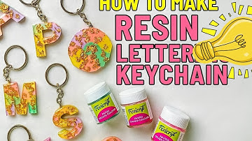 Resin Keychain Tutorial | A to Z Step by Step | Easy Resin Art for Beginners