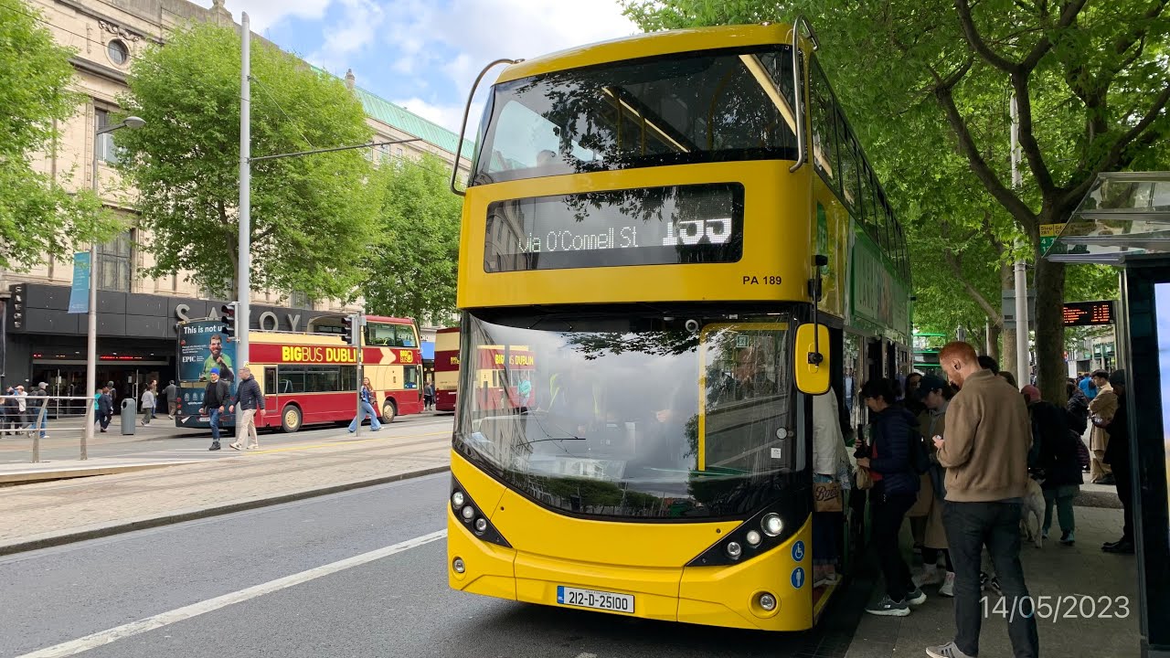 Dublin Bus Ride Enviro400ER PA189 212 D 25100 Route 155 To dublin-bus-ride-enviro400er-pa189-212-d-25100-route-155-to