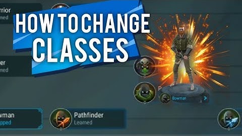 How to choose Classes - Warrior, Bowman, or Healer - Frostborn Coop Survival - Copy Cat Gameplay