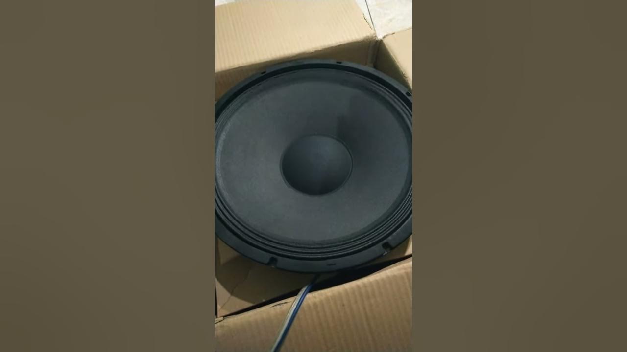 Speaker elsound 15 inch cetang cetung 😅👍 - YouTube