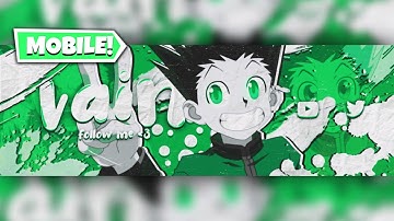 INSANE ANIME HEADER iOS //MOBILE SPEEDART// pixelmator