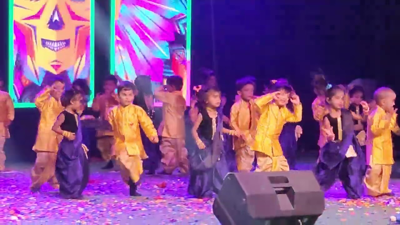 Priyankas Vidyodhaya high school 31st year annual day LKG class dance performance 2024