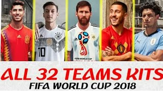 Fifa World Cup Teams Kits 2018 Fifa World Cup Jerseys Ft. Argentina,Brazil,Spain,Germany