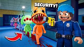 Survive The Nights as a Security Guard | ROBLOX | Animal Hospital Anomaly